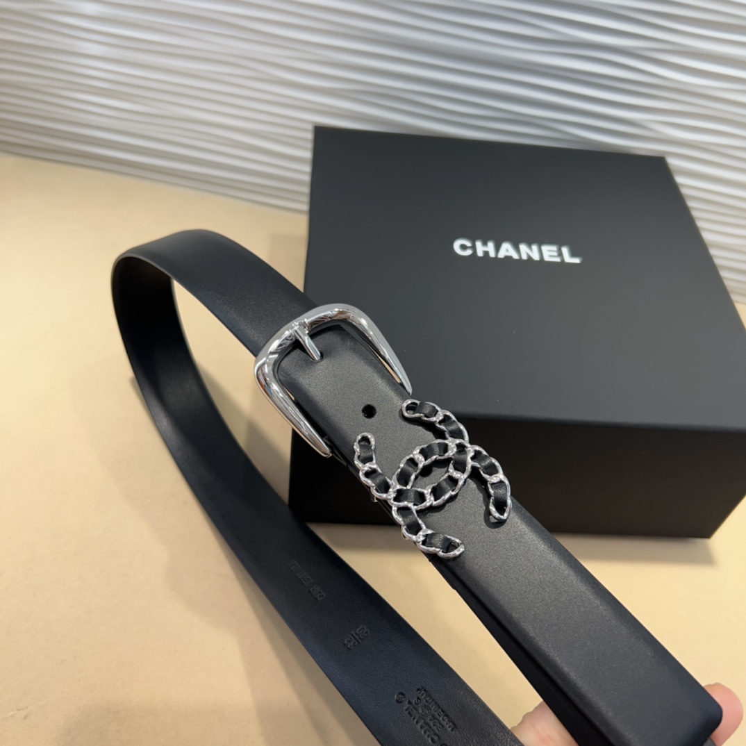 chanel浅金色银色金属针扣.cc介子logo五金颜色超美.3.0mm精品奢华典雅经典