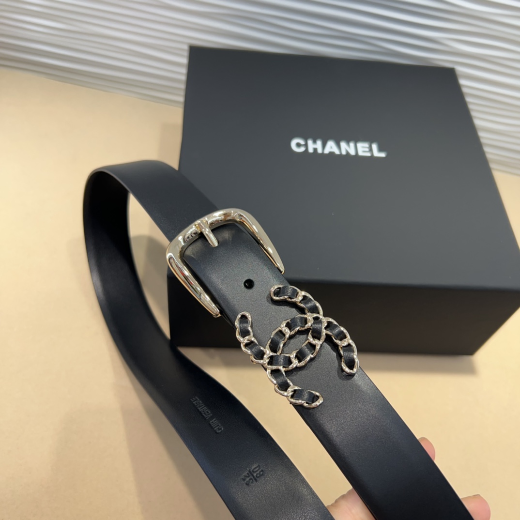 chanel浅金色银色金属针扣.cc介子logo五金颜色超美.3.0mm精品奢华典雅经典