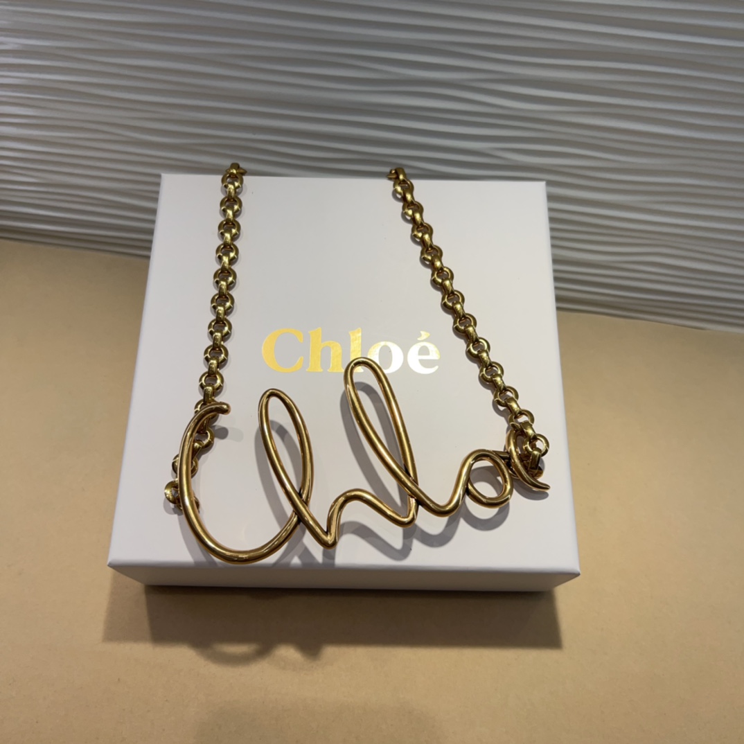 CHLOé ICONIC小号腰带 秀场设计师手绘logo腰链