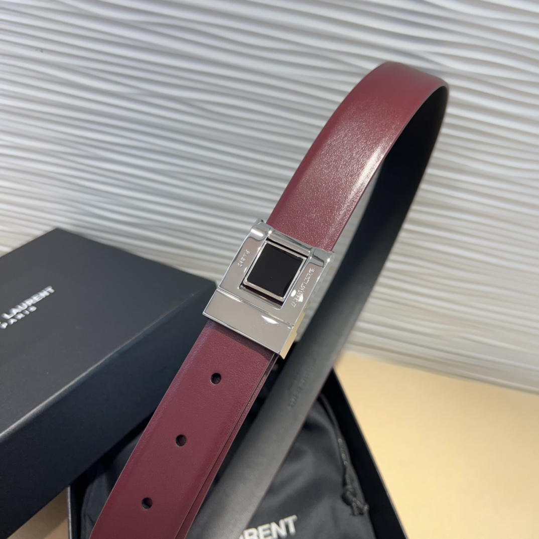 [YSL Belts]Width 3.0cm purchasing grade