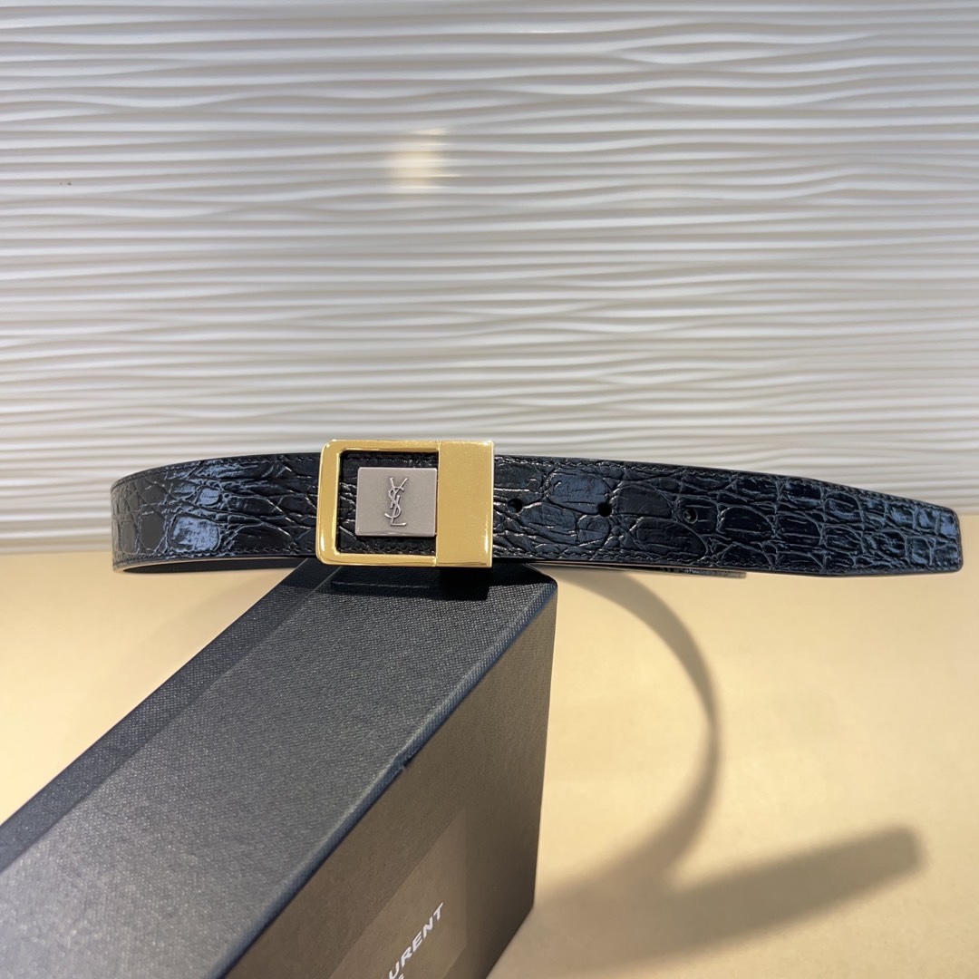 St. Roland vs. Saint Laurent: Spring Show Belts Comparison with Italian Original Skin - 图片 7
