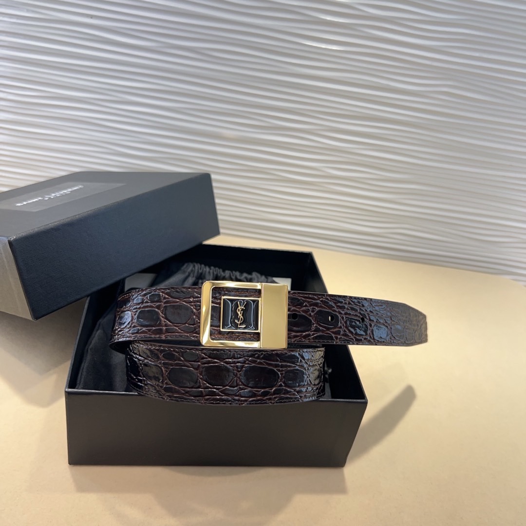 Luxury Italian Leather Belts by Ms. St. Roland for Spring Show - 图片 1