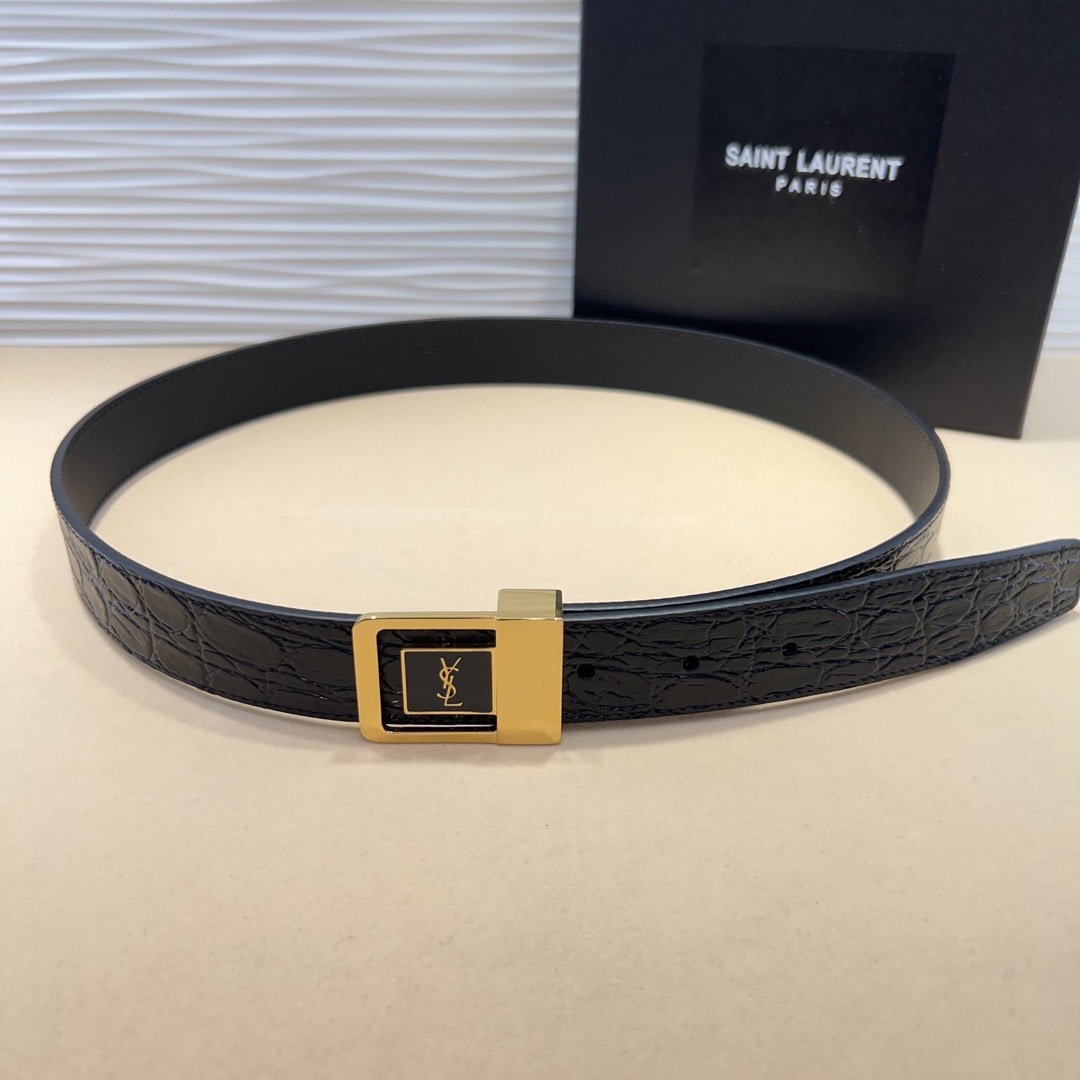 St. Roland vs. Saint Laurent: Spring Show Belts Comparison with Italian Leather - 图片 7