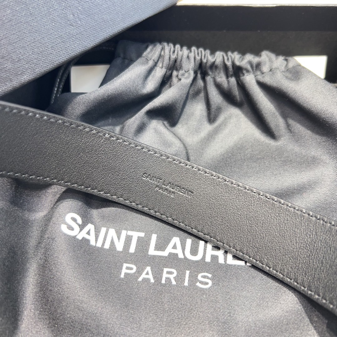 St. Roland’s vs. Saint Laurent: Spring Show Belts Comparison – Italian Leather, 3.0cm Wide. - 图片 9