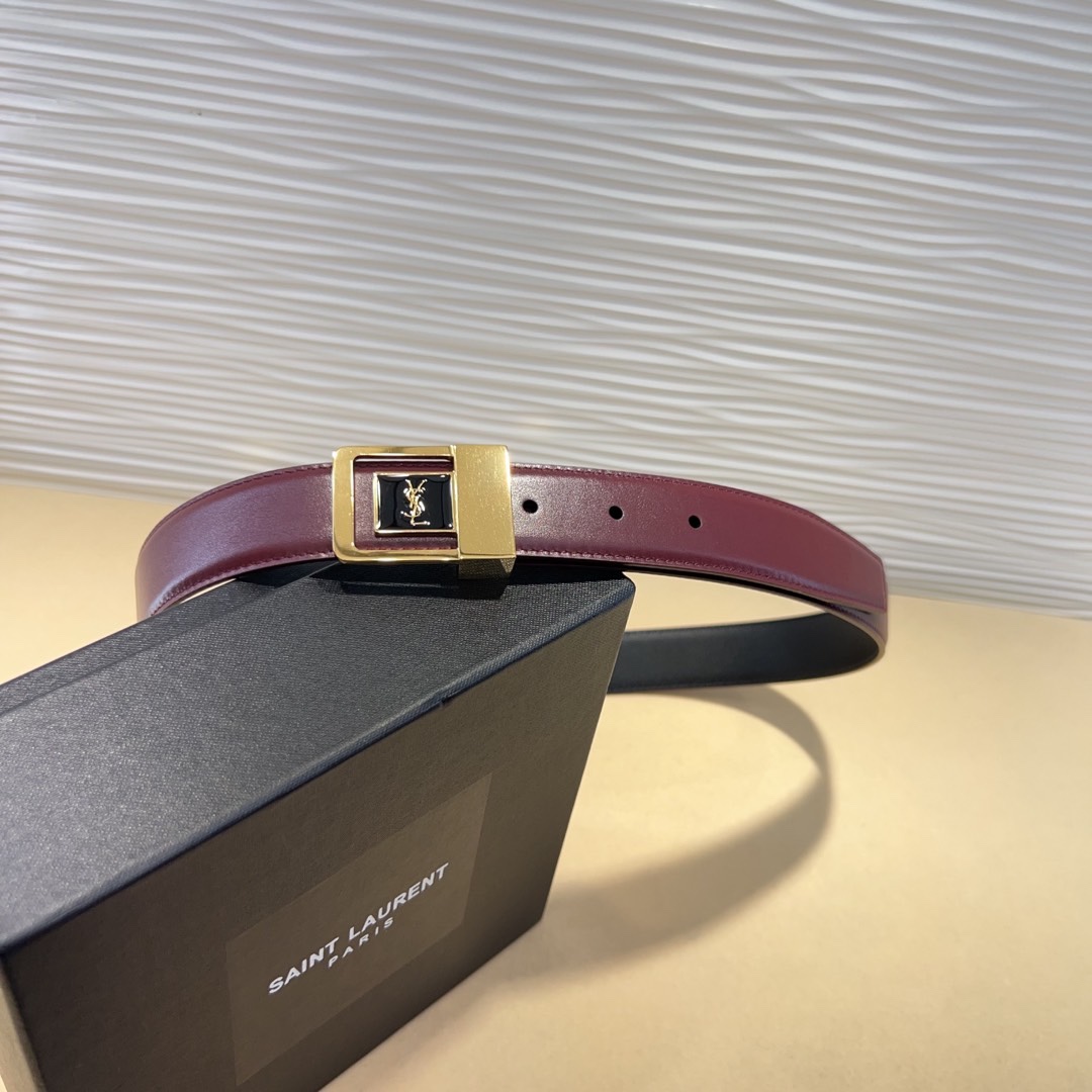 St. Roland’s vs. Saint Laurent: Spring Show Belts Comparison – Italian Leather, 3.0cm Wide. - 图片 6