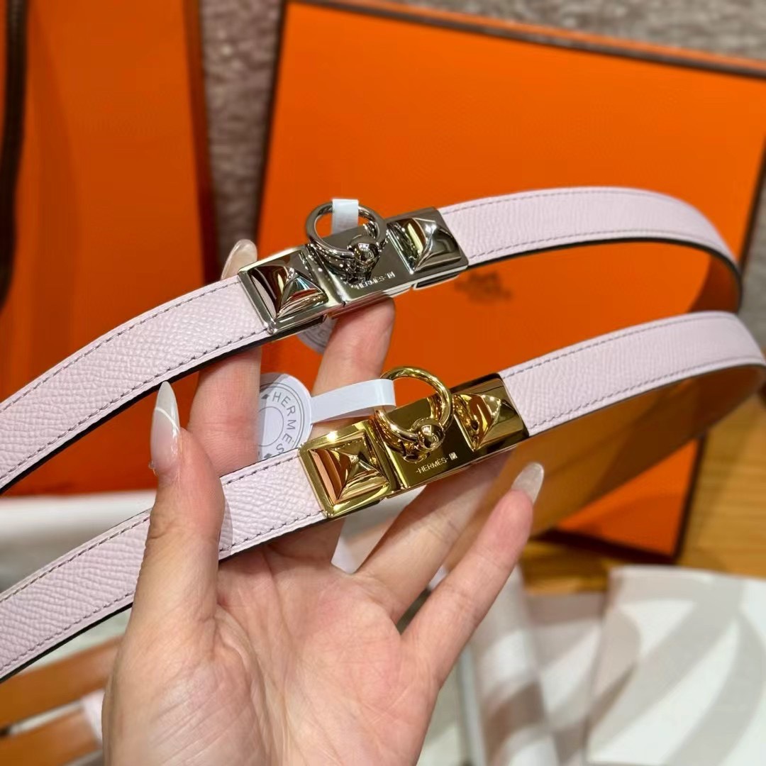 Hermès Kelly CDC Belt - Epsom Leather with Gold-Plated Buckle - Adjustable