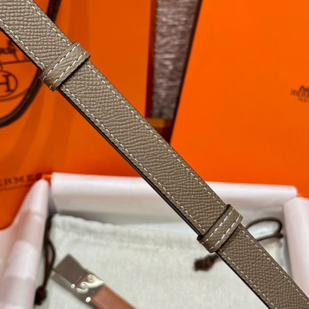 Hermes Women's Kelly Belt - Epsom Leather with Gold-Plated Buckle 10 i1746632505 9091 8
