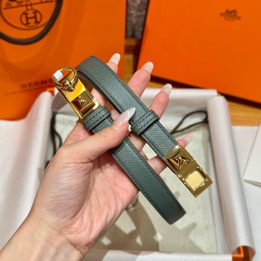 Hermès Women's Kelly Gold-Plated Buckle Adjustable Epsom Leather Belt 4 i1746632547 449 2
