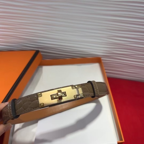 Kelly Crocodile-Embossed Leather Belt with Gold Buckle,Adjustable Design 1 Kelly Crocodile-Embossed Leather Belt with Gold Buckle,Adjustable Design