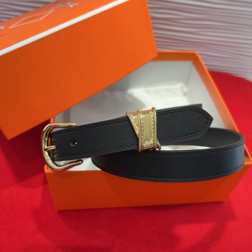 Hermès Black Leather Belt with Gold Buckle - Stylish and Durable 1 Hermès Black Leather Belt with Gold Buckle - Stylish and Durable
