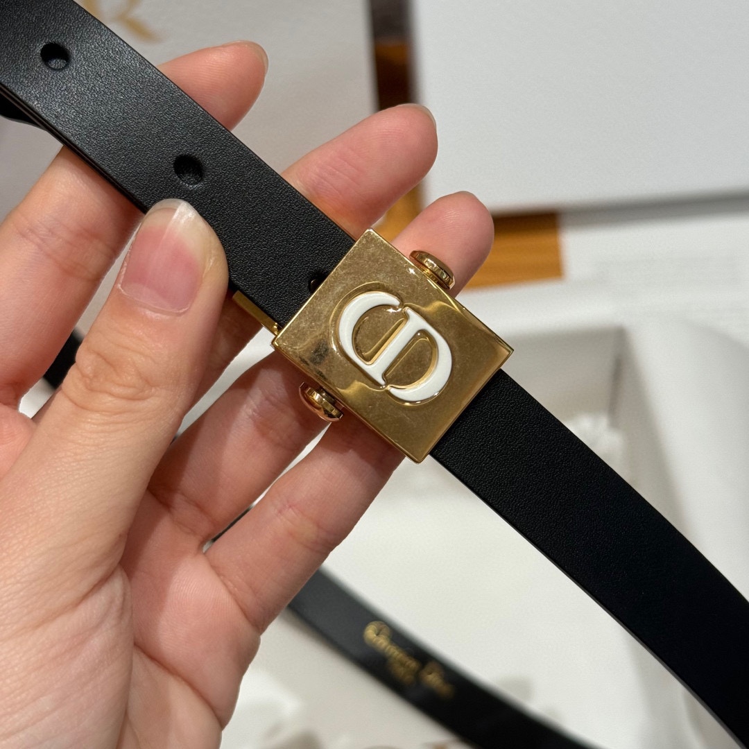 迪家新款女士腰带 这款30 Montaigne Treasure腰带是2025秋季成衣系列全新单品