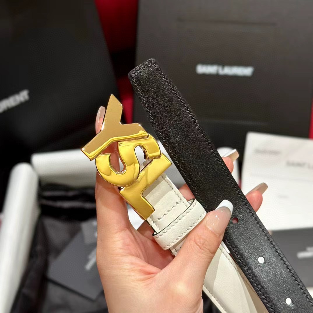士腰带 原厂正品级别 时尚 简约 经典的YSL五金扣头 宽度2.5cm时尚高端腰带 双面头层小牛皮软腰带-Chinese UA Cheap High Quatity Brand Clothes Bags handbags Sneakers wholesale wholesaler seller from China Factory suppliers Fashion Clothing Shoes best Quality Beautiful Price 士腰带 原厂正品级别 时尚 简约 经典的YSL五金扣头 宽度2.5cm时尚高端腰带 双面头层小牛皮软腰带