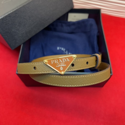 Prada Saffiano Leather Belt with Triangle Logo Buckle - Stylish & Modern 1 Prada Saffiano Leather Belt with Triangle Logo Buckle - Stylish & Modern