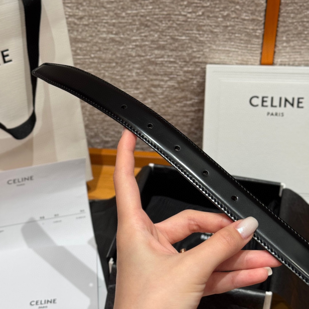 凯旋门家新款ALIX 中号25毫米双面腰带这款采用牛皮革，金属饰面，可拆卸椭圆形搭扣，双面腰带，TRIO