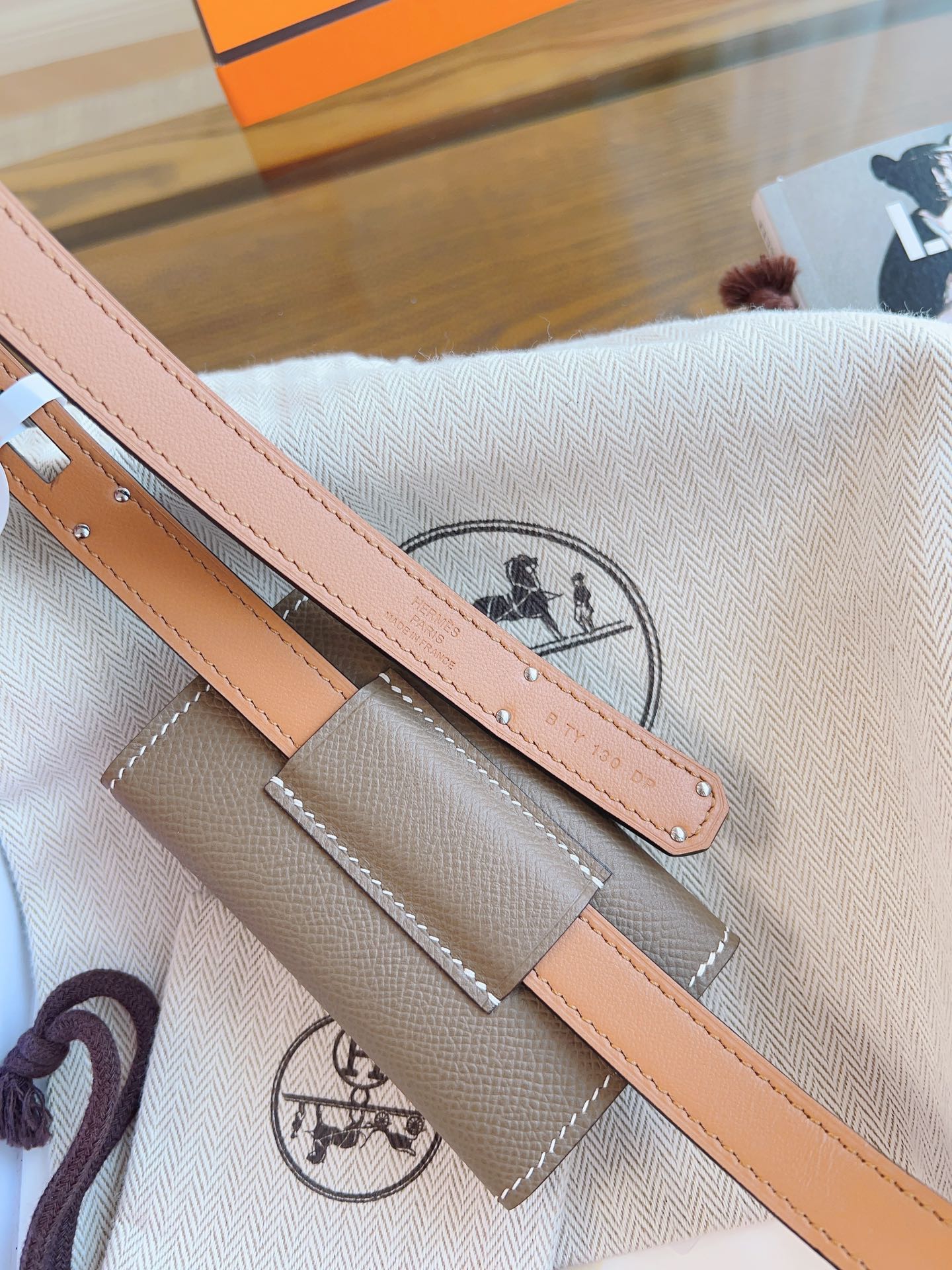 《HERMES凯利》kelly Pocket 18腰带🇫🇷法国原厂ep/A级钢扣 品质毋庸置疑 没有更好