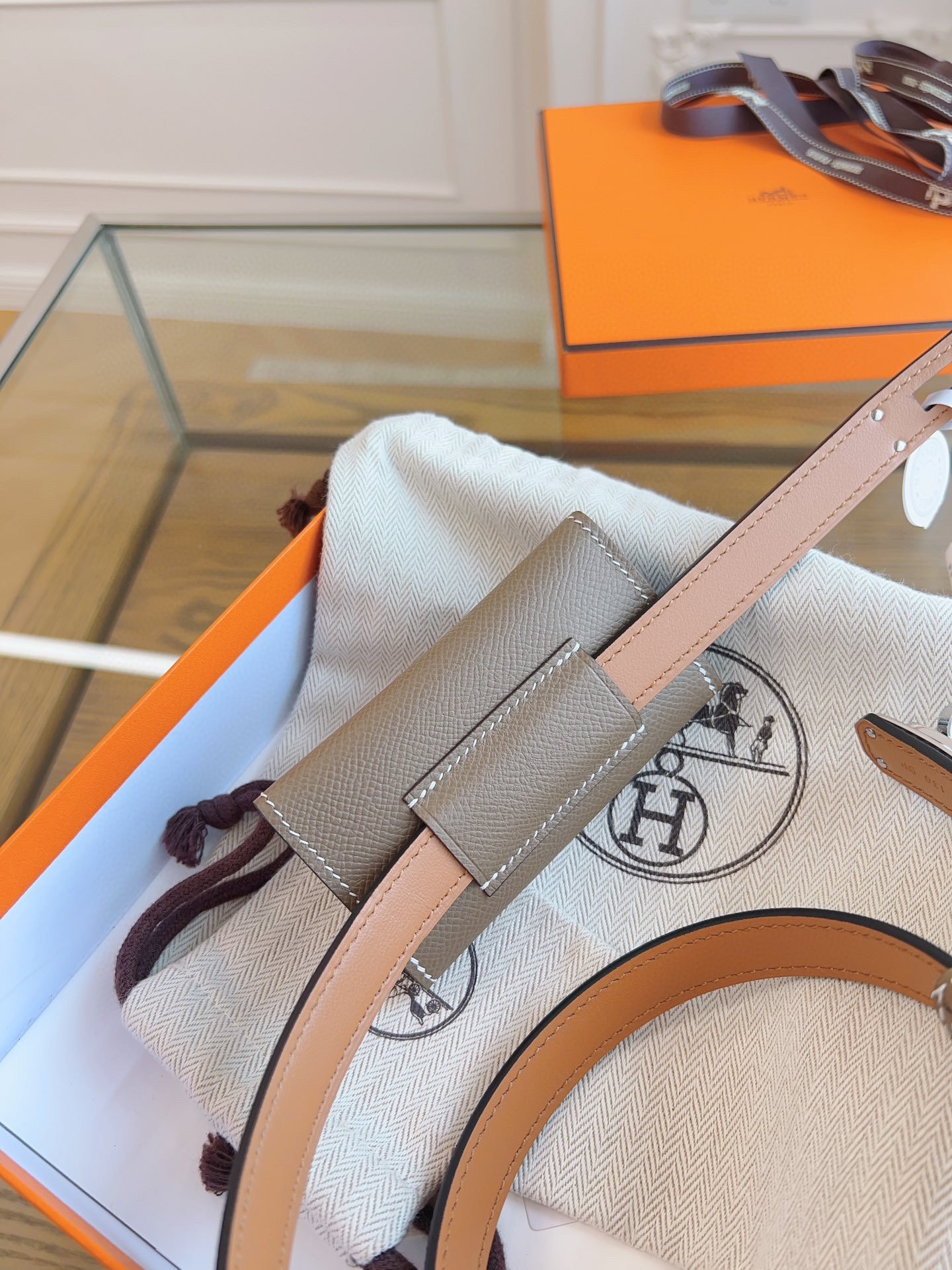 《HERMES凯利》kelly Pocket 18腰带🇫🇷法国原厂ep/A级钢扣 品质毋庸置疑 没有更好