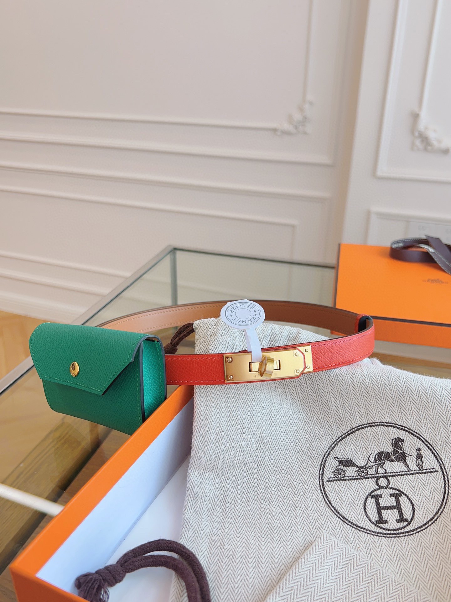 《HERMES凯利》kelly Pocket 18腰带🇫🇷法国原厂ep/A级钢扣 品质毋庸置疑 没有更好
