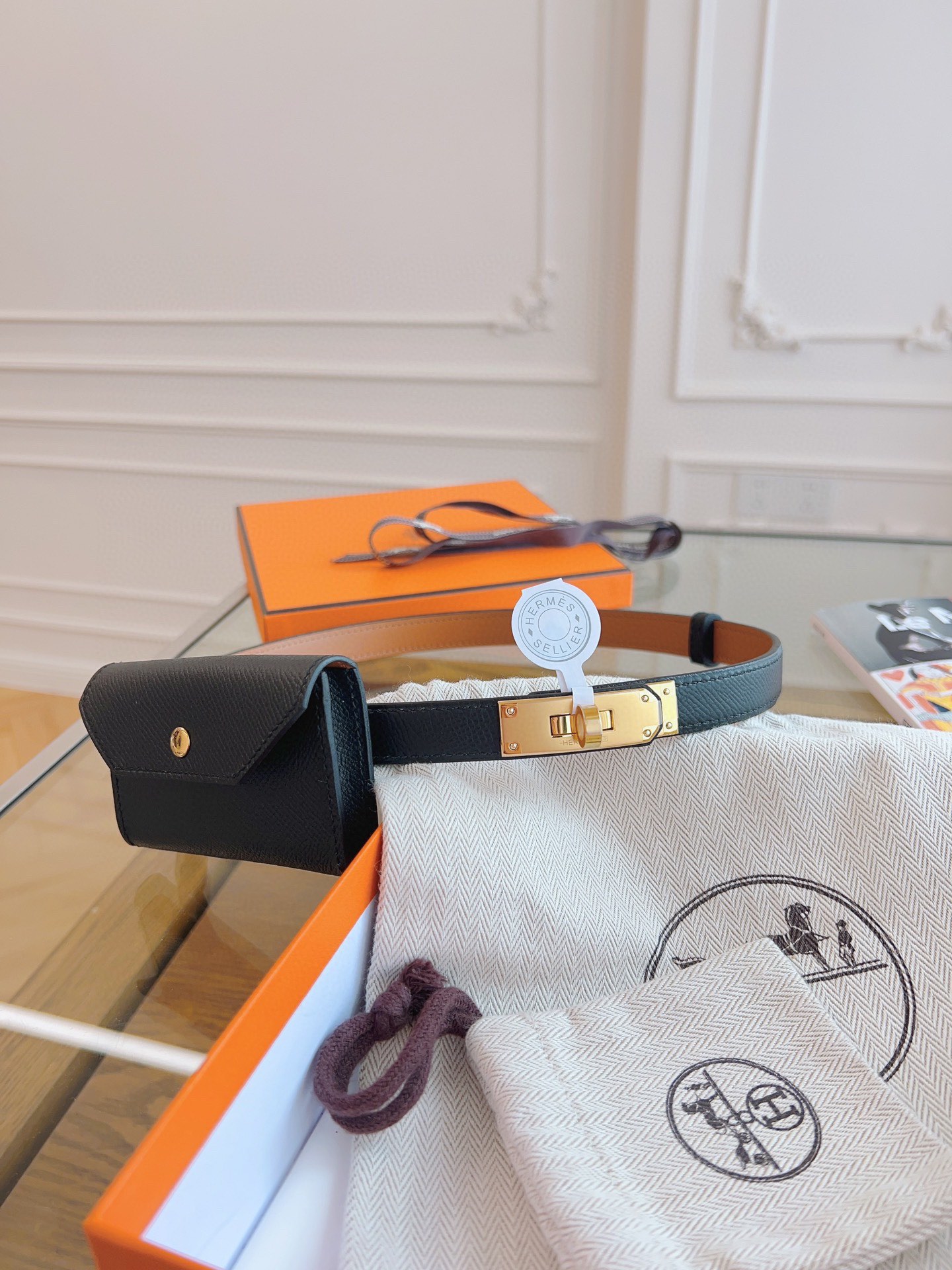 《HERMES凯利》kelly Pocket 18腰带🇫🇷法国原厂ep/A级钢扣 品质毋庸置疑 没有更好