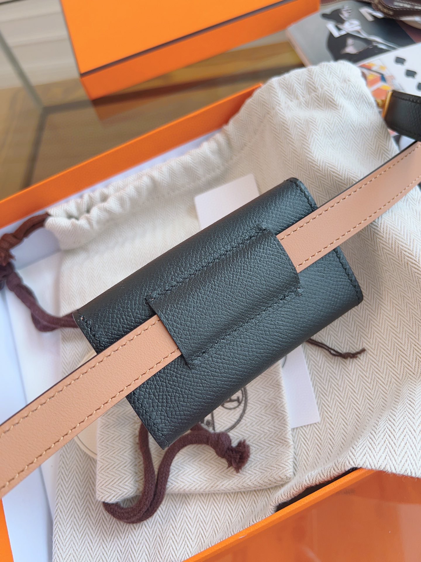 《HERMES凯利》kelly Pocket 18腰带🇫🇷法国原厂ep/A级钢扣 品质毋庸置疑 没有更好