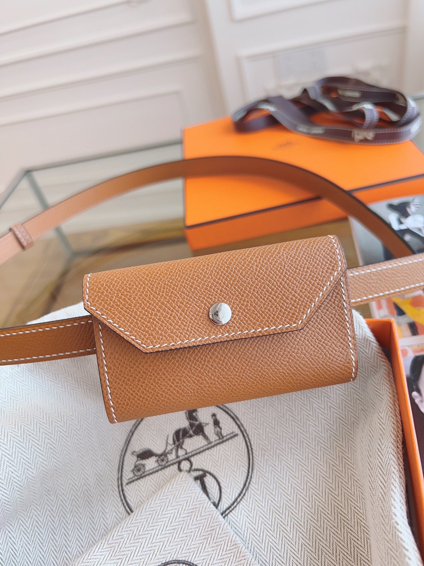 《HERMES凯利》kelly Pocket 18腰带🇫🇷法国原厂ep/A级钢扣 品质毋庸置疑 没有更好