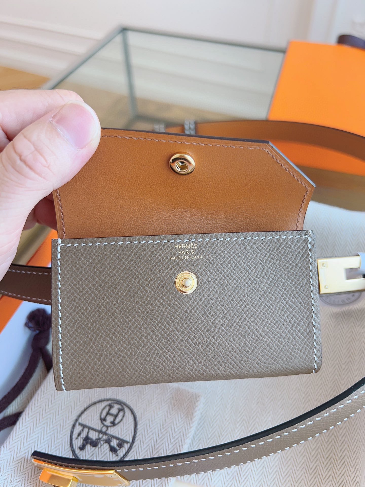 《HERMES凯利》kelly Pocket 18腰带🇫🇷法国原厂ep/A级钢扣 品质毋庸置疑 没有更好