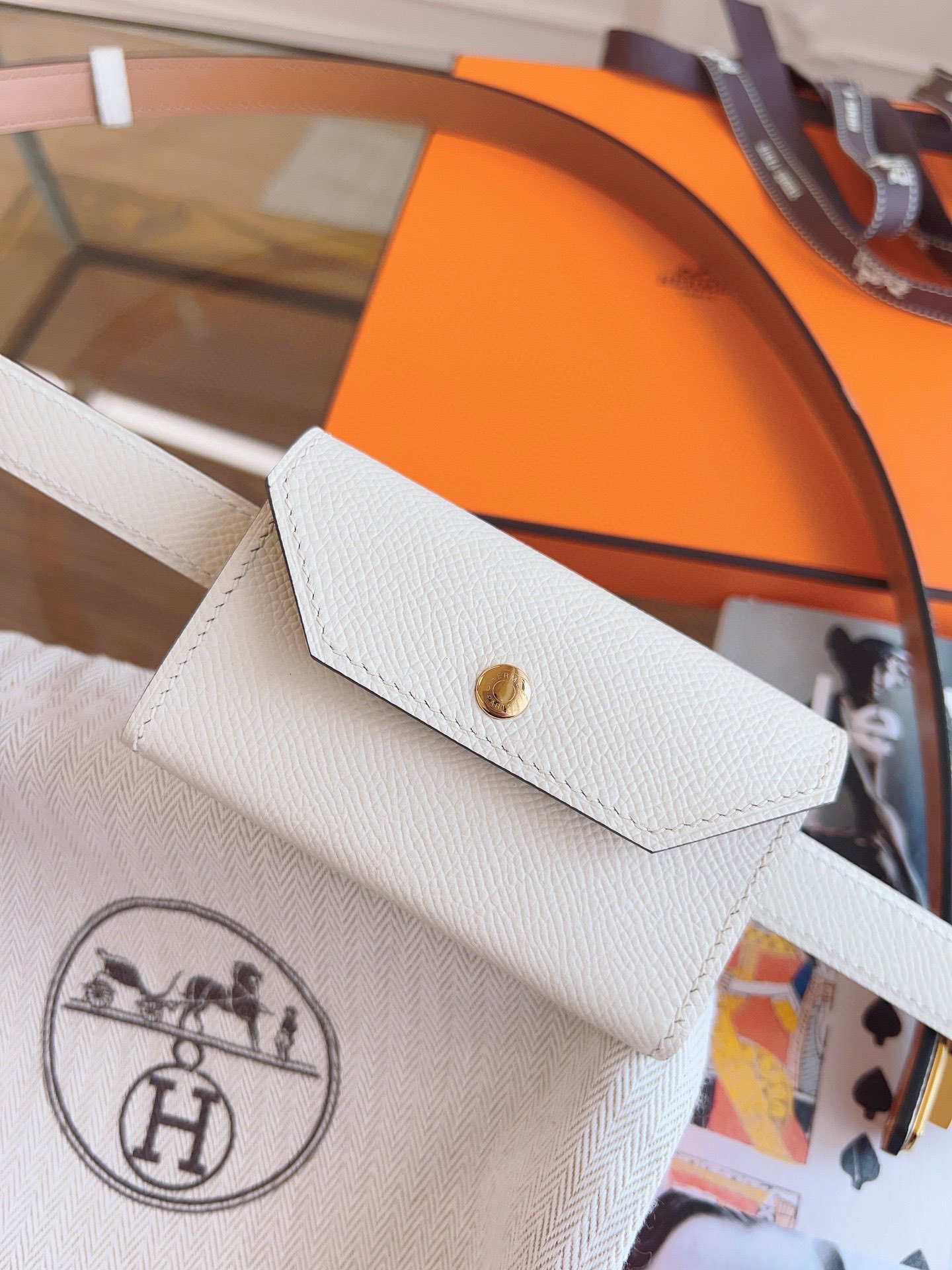 《HERMES凯利》kelly Pocket 18腰带🇫🇷法国原厂ep/A级钢扣 品质毋庸置疑 没有更好