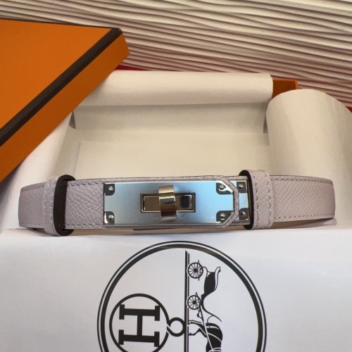 Hermès Kelly Belt 18mm Hunter Calfskin with Palladium Plated Buckle 1 Hermès Kelly Belt 18mm Hunter Calfskin with Palladium Plated Buckle