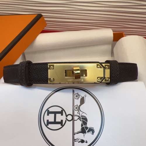 Kelly Belt with Palladium Plated Buckle, Adjustable Hunter Cowhide Leather Belt 1 Kelly Belt with Palladium Plated Buckle, Adjustable Hunter Cowhide Leather Belt