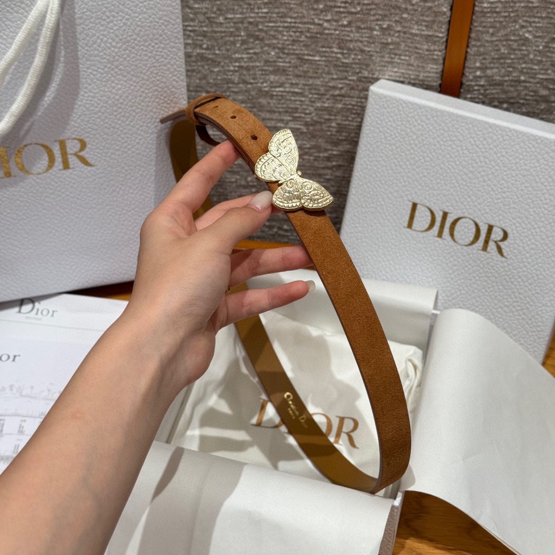 -迪家 新款女士腰带这款腰带采用正面麂皮设计背面采用光滑牛皮革制作，以时尚精致的风格全新演绎，饰以经典的