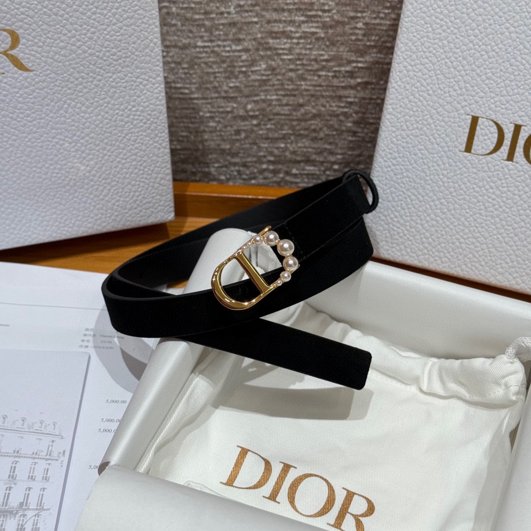 -迪家 新款女士腰带这款腰带采用正面麂皮设计背面采用光滑牛皮革制作，以时尚精致的风格全新演绎，饰以经典的