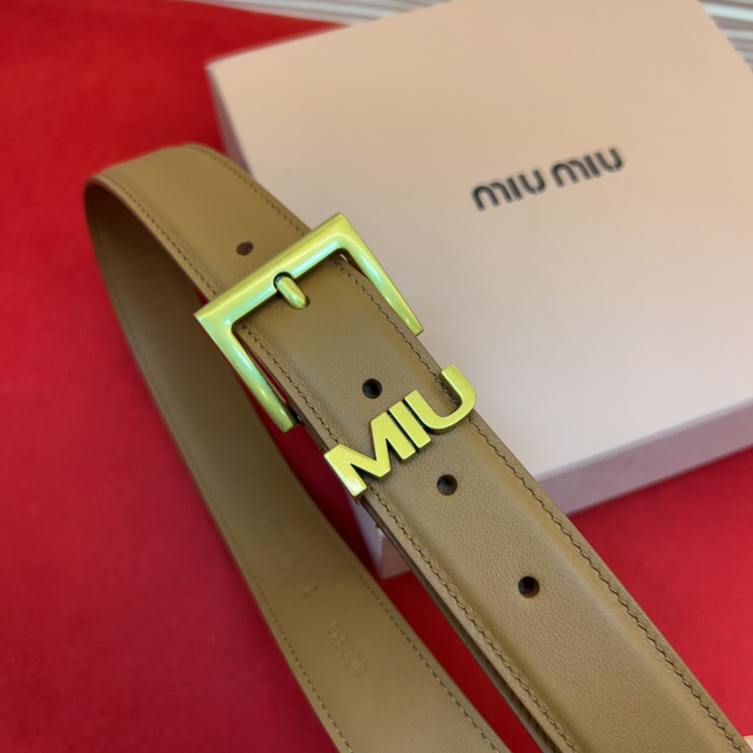 这款皮革腰带是提升别致造型品味的理想之选。醒目的刻字五金徽标搭配方型针扣，手感柔软细腻的小牛皮。非常时尚