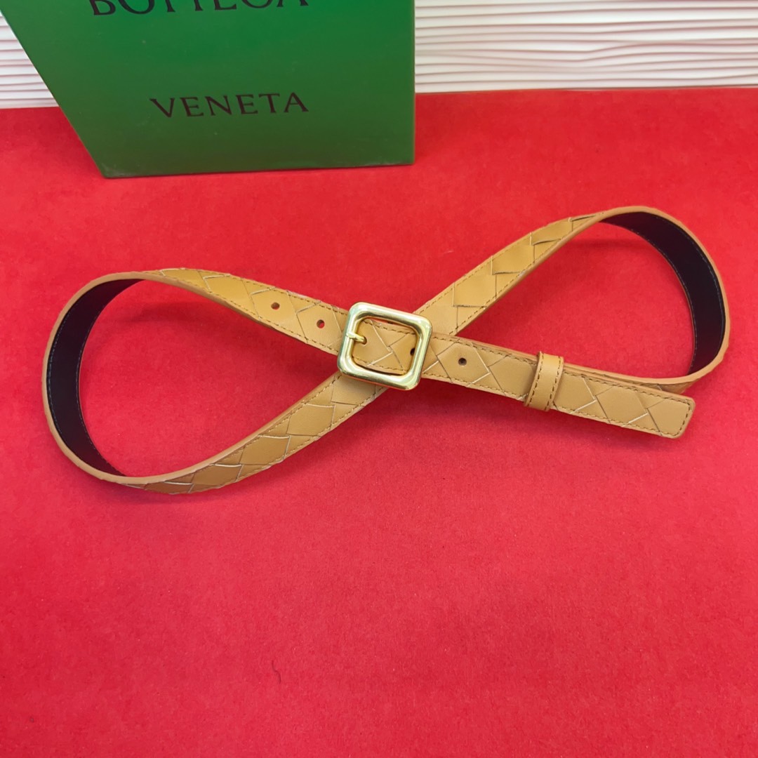 进口皮 针扣独特风格设计 柔软胎小牛皮皮料 众多明星推荐 复古洋气 头层编织宽度2.0Cm