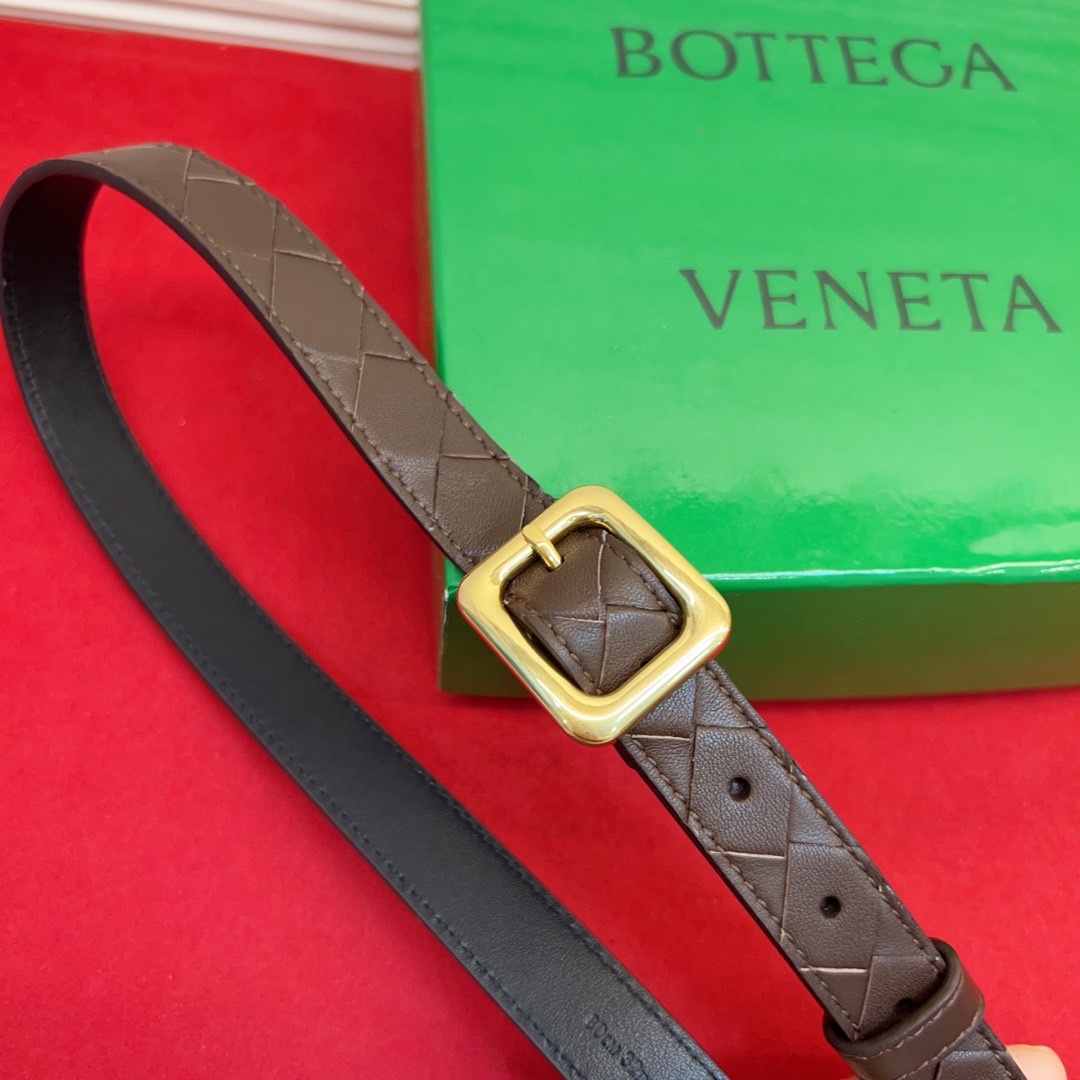 P 进口皮 针扣独特风格设计 柔软胎小牛皮皮料 众多明星推荐 复古洋气 头层编织宽度2.0Cm