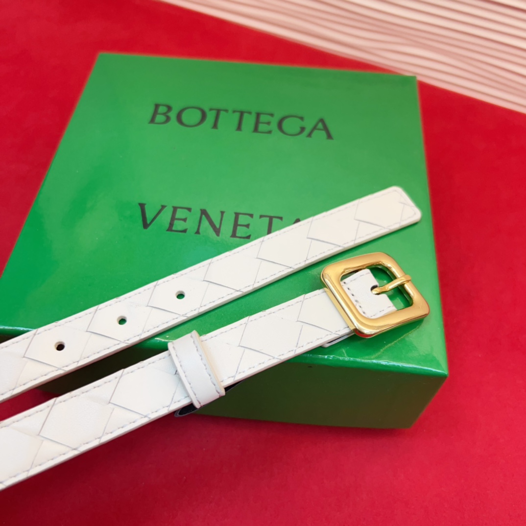 P 进口皮 针扣独特风格设计 柔软胎小牛皮皮料 众多明星推荐 复古洋气 头层编织宽度2.0Cm