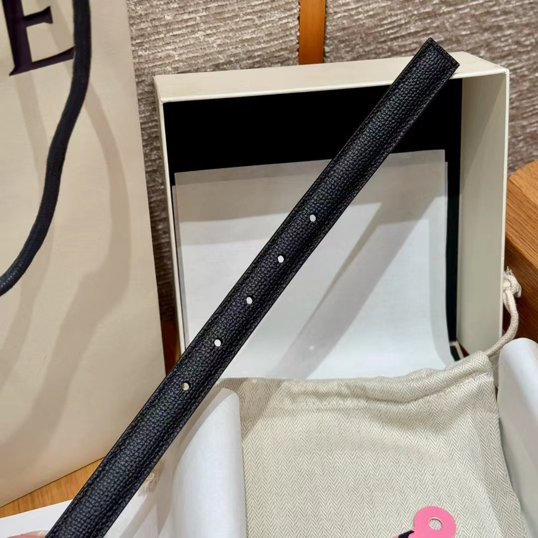 EWE女士腰带鹅卵石纹皮革腰带，Anagram搭扣*Anchor腰带 2.0cm宽度 五孔调节.宽度2.