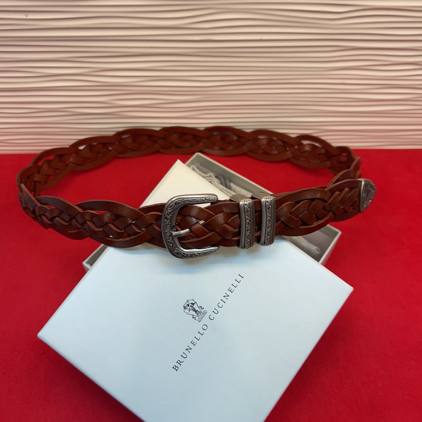 Brunello Cucinelli 男女通用休闲时尚意大利进口编织带
