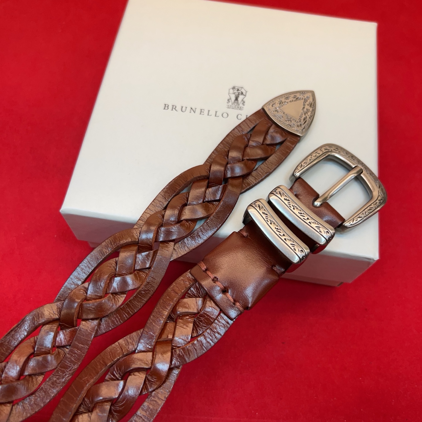 Brunello Cucinelli 男女通用休闲时尚意大利进口编织带
