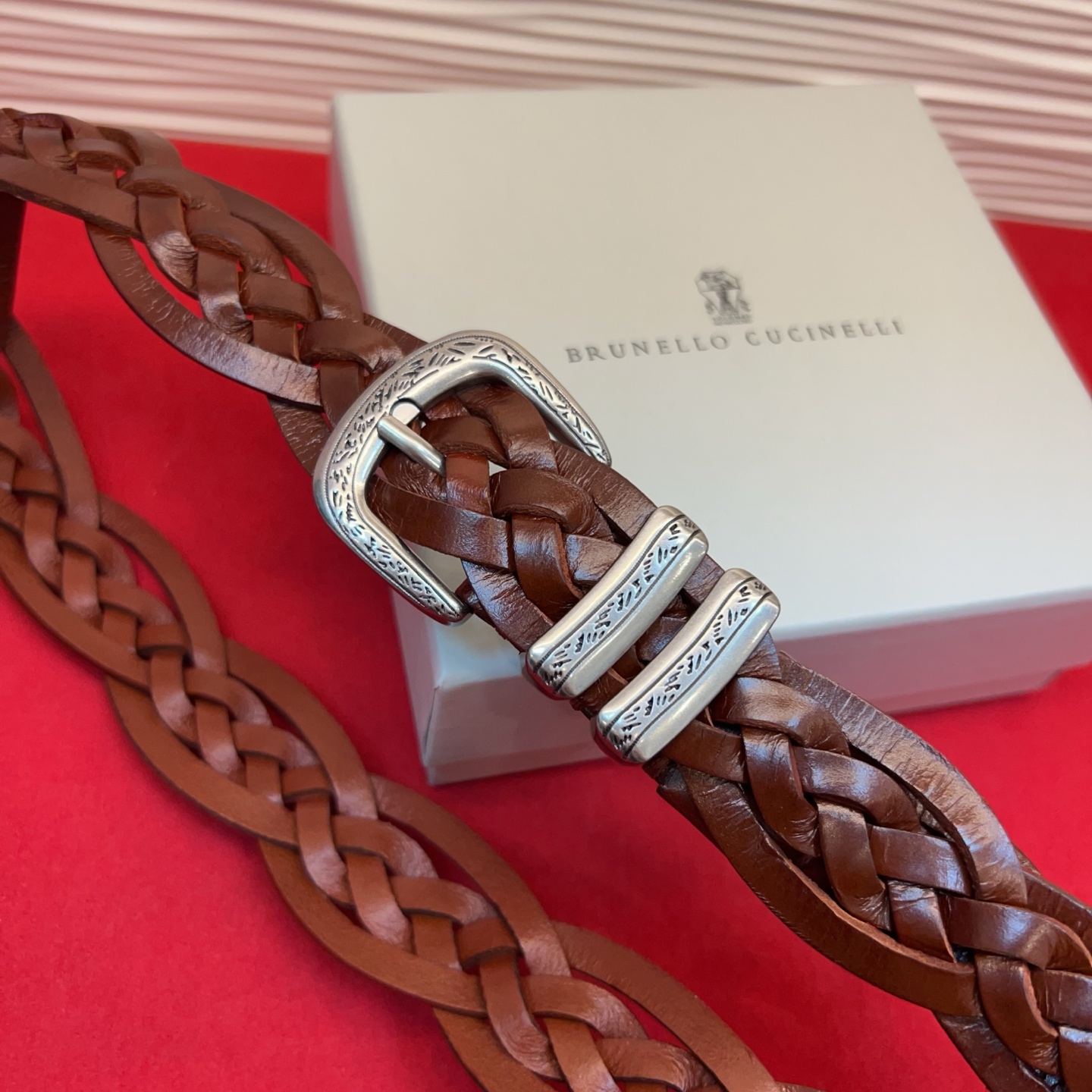 Brunello Cucinelli 男女通用休闲时尚意大利进口编织带