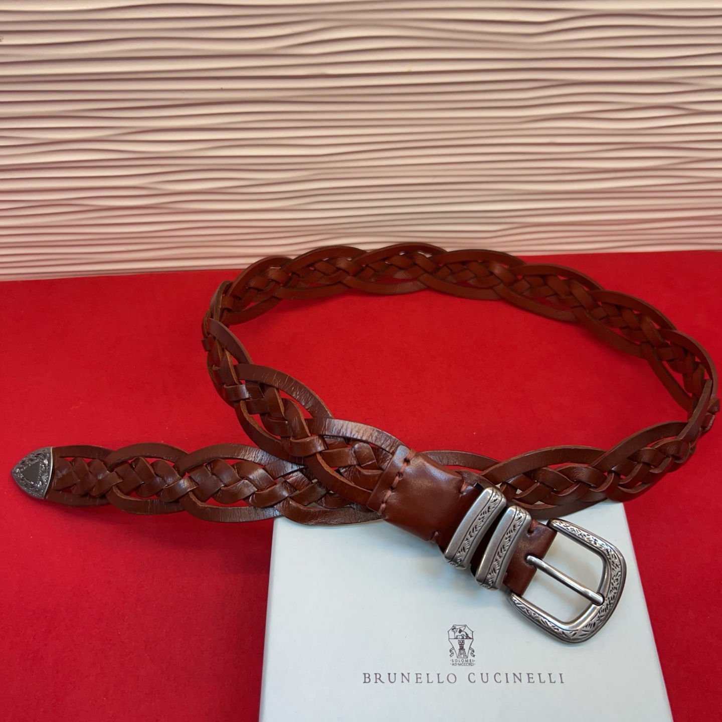 Brunello Cucinelli 男女通用休闲时尚意大利进口编织带