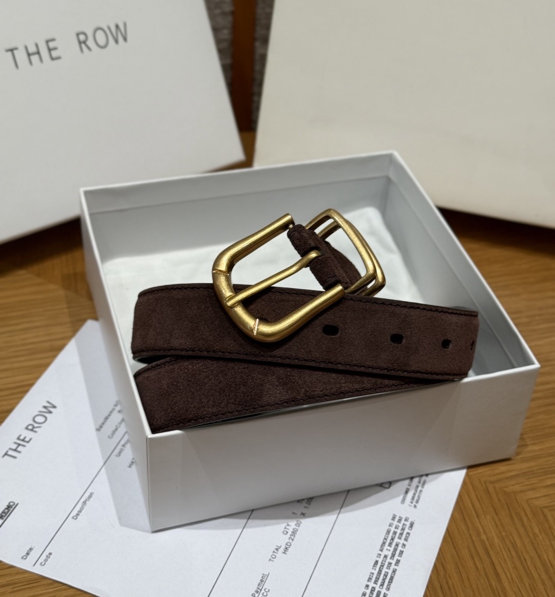 THE ROW✨ Classic Leather Belt 30mm 经典皮革腰带这款是THE ROW经