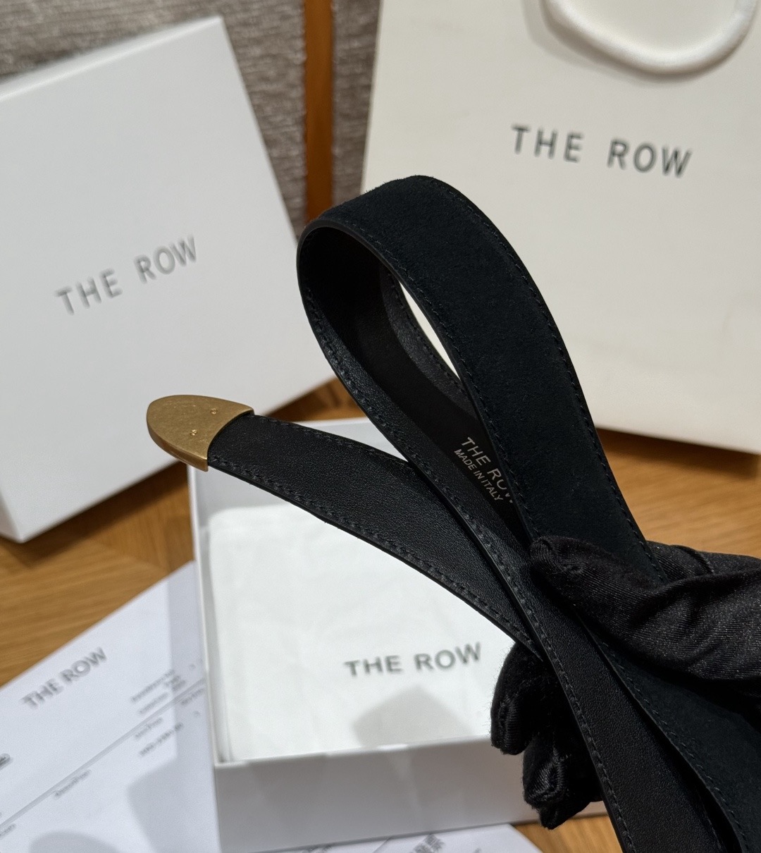 THE ROW✨ Classic Leather Belt 30mm 经典皮革腰带这款是THE ROW经