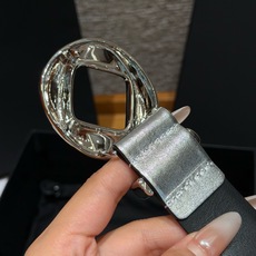 香家✨LEATHER BELT 30mm 皮质腰带小牛皮与金属,多配色可选,镂空圆环金属针扣搭配双C皮袢 香家✨LEATHER BELT 30mm 皮质腰带小牛皮与金属,多配色可选,镂空圆环金属针扣搭配双C皮袢