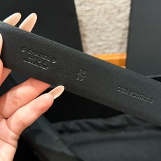 香家✨LEATHER BELT 30mm 皮质腰带小牛皮与金属,多配色可选,镂空圆环金属针扣搭配双C皮袢 香家✨LEATHER BELT 30mm 皮质腰带小牛皮与金属,多配色可选,镂空圆环金属针扣搭配双C皮袢