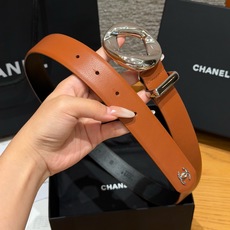 香家✨LEATHER BELT 30mm 皮质腰带小牛皮与金属,多配色可选,镂空圆环金属针扣搭配双C皮袢 香家✨LEATHER BELT 30mm 皮质腰带小牛皮与金属,多配色可选,镂空圆环金属针扣搭配双C皮袢