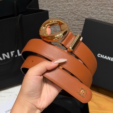 香家✨LEATHER BELT 30mm 皮质腰带小牛皮与金属,多配色可选,镂空圆环金属针扣搭配双C皮袢 香家✨LEATHER BELT 30mm 皮质腰带小牛皮与金属,多配色可选,镂空圆环金属针扣搭配双C皮袢