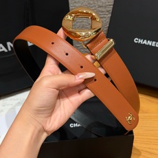 香家✨LEATHER BELT 30mm 皮质腰带小牛皮与金属,多配色可选,镂空圆环金属针扣搭配双C皮袢 香家✨LEATHER BELT 30mm 皮质腰带小牛皮与金属,多配色可选,镂空圆环金属针扣搭配双C皮袢