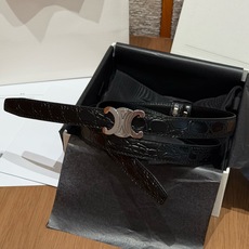 凯旋门✨TRIOMPHE 18MM REVERSIBLE BELT TRIOMPHE搭扣18毫米双面皮带(双面可用) 双 凯旋门✨TRIOMPHE 18MM REVERSIBLE BELT TRIOMPHE搭扣18毫米双面皮带(双面可用) 双