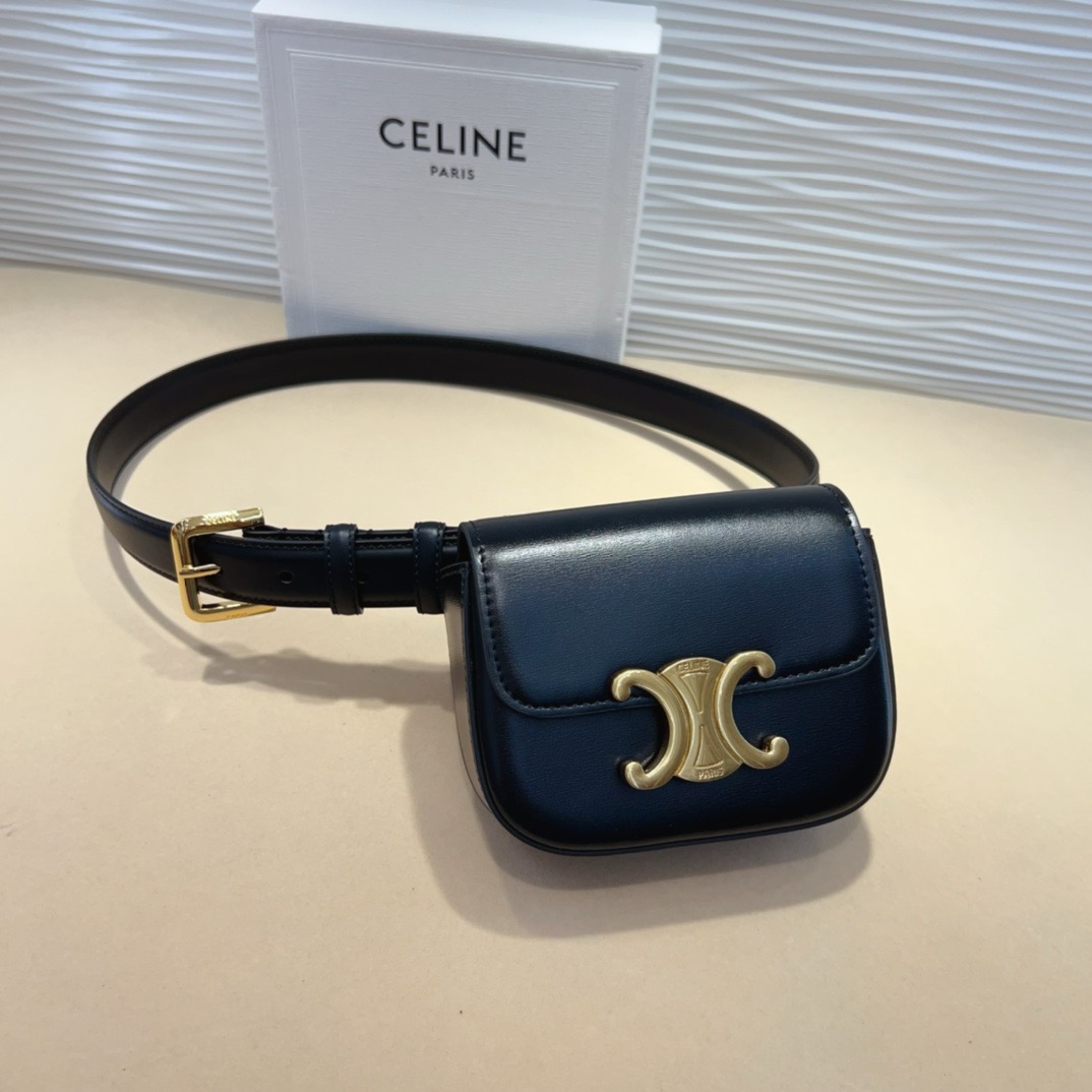 celine迷你腰带包 赛琳凯旋门 mini腰包 正品复刻，原单品质，细节完美😍 日常出行怎么搭都好看 氛围感满满的一款