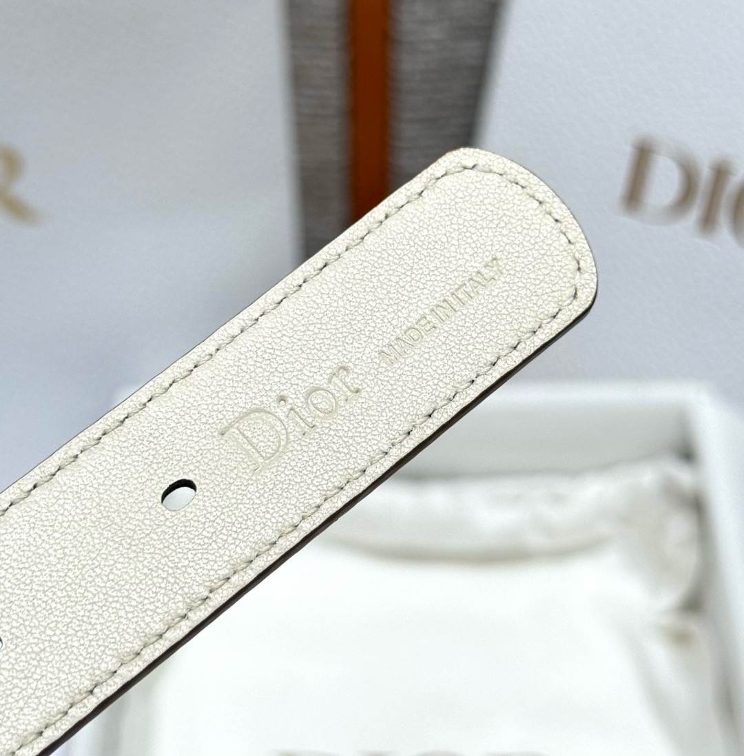 迪家✨Icon Reversible Belt 20MM双面Icon腰带 这款Icon腰带由乔纳森·安德森(Jonath
