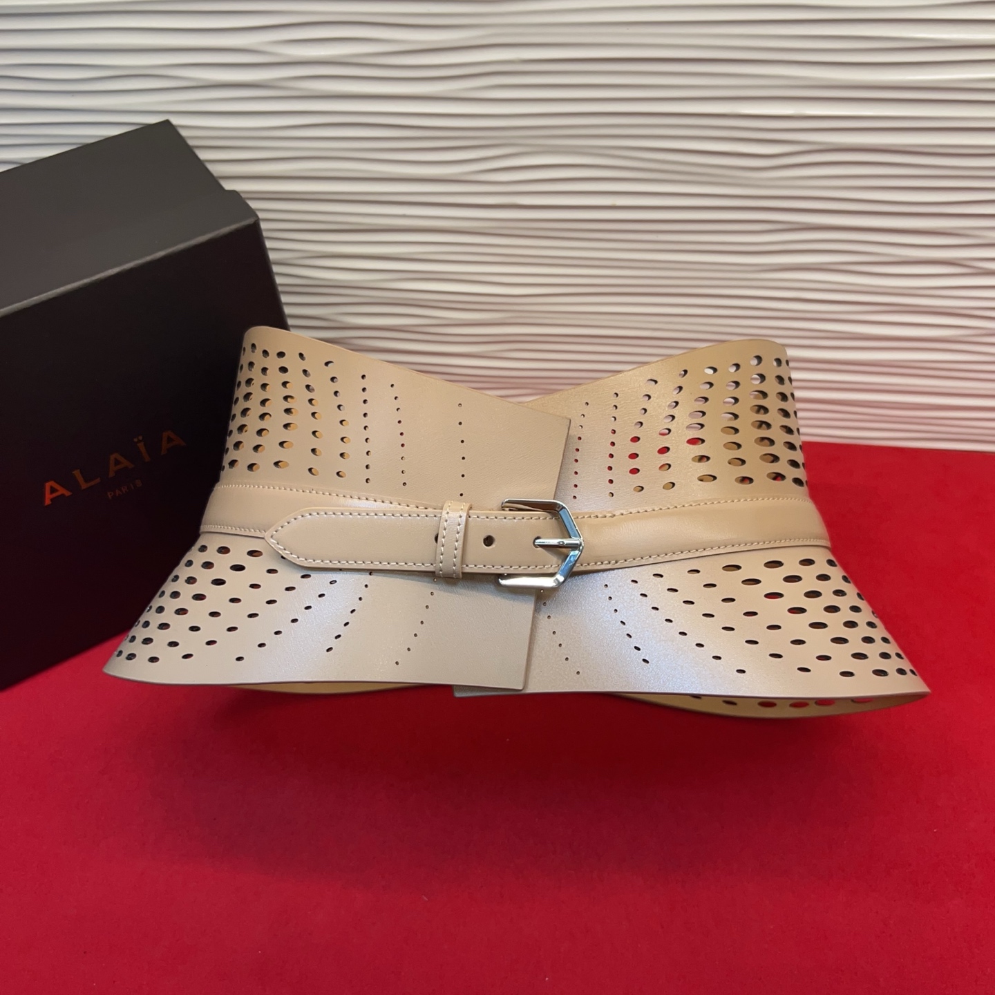 阿莱亚✨ Small corset belt in Vienne calfskin 小号Vienne镂空束腰腰带 199